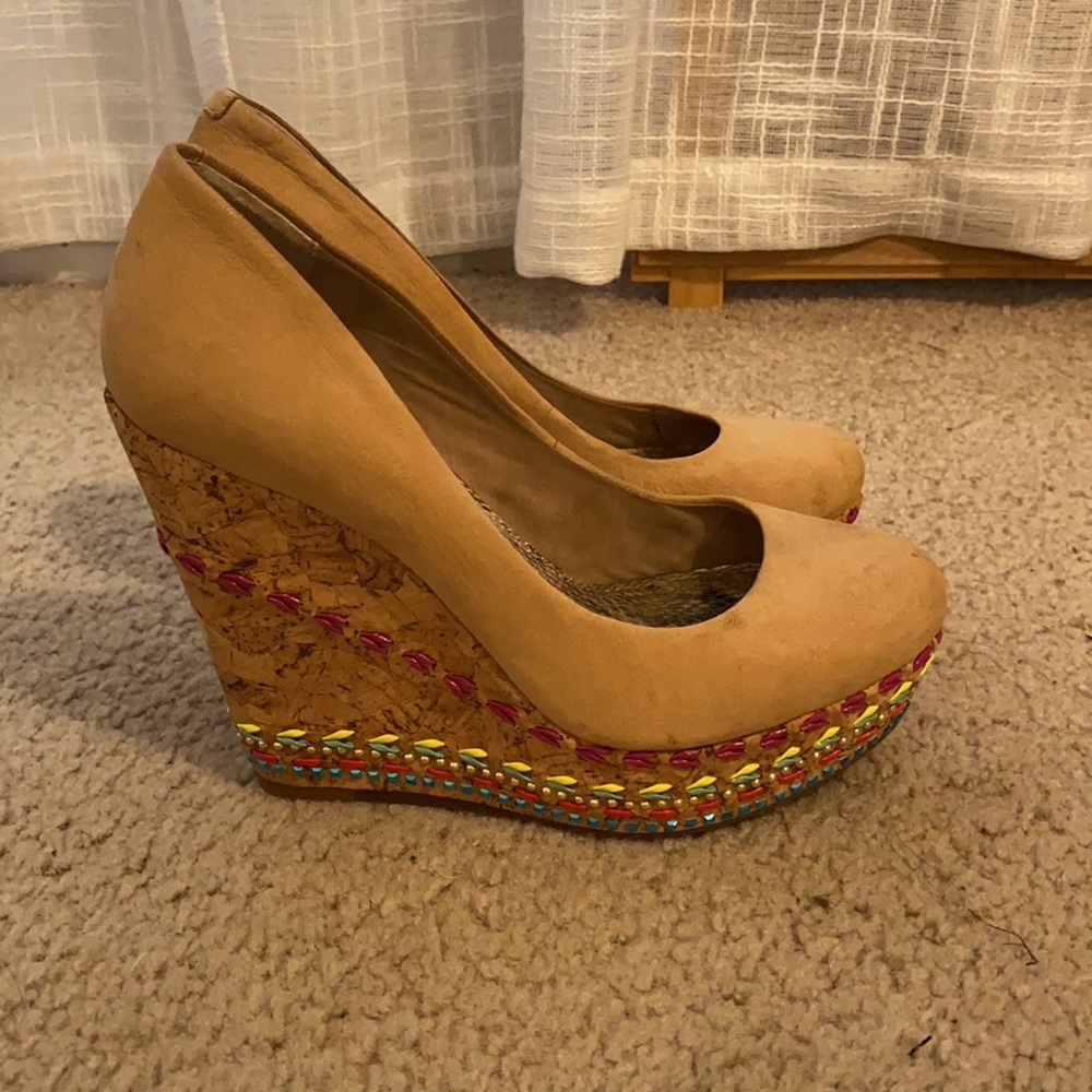 Colorful Gianni Bini wedges
